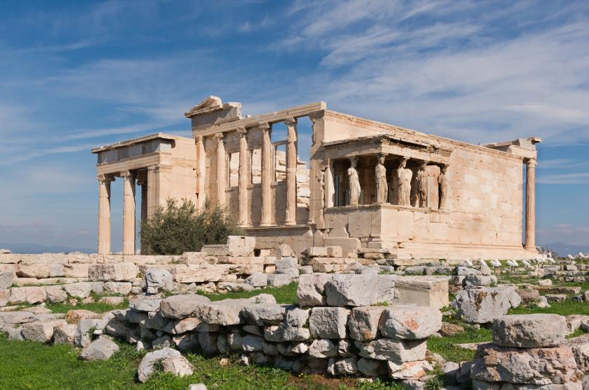 Acropole d'Athènes l'Eréchthéion