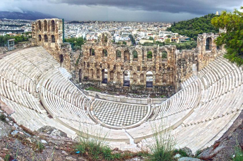 Acropole d'Athènes odéon