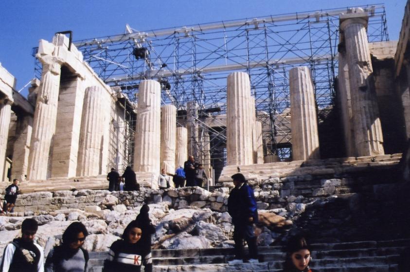Acropole d'Athènes Les Propylées