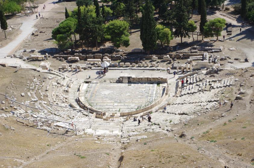 Acropole d'Athènes théatre de Dionysos