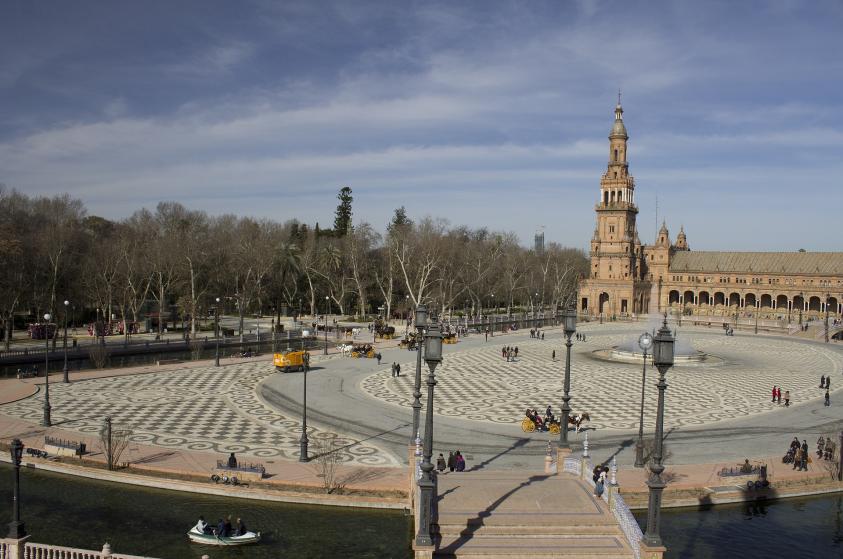 Plaza de España - la place