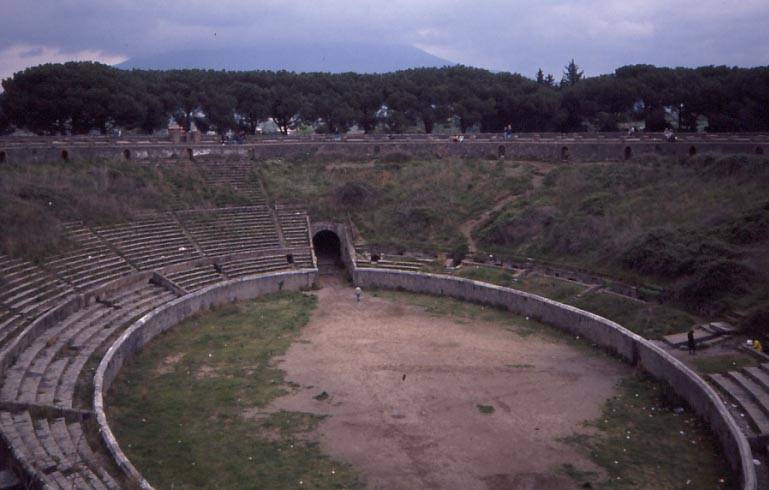 Pompéi, l’amphithéâtre